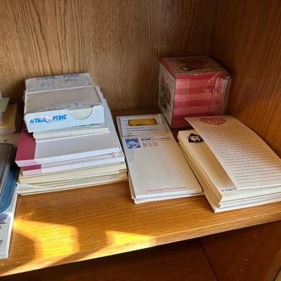 AN ASSORTMENT OF OFFICE SUPPLIES, AND STATIONARY