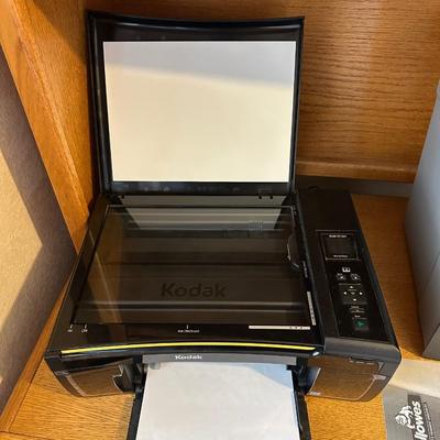 KODAK ALL-IN-ONE PRINTER AND FELLOWES PAPER SHREDDER
