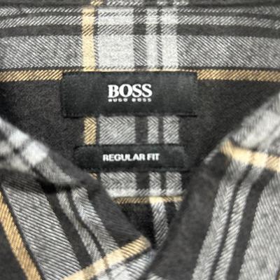 Hugo Boss Men’s XL Plaid L/S Shirt