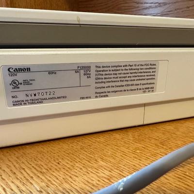 MIIDA ELECTRONIC PRINTING CALCULATOR AND CANON COMPACT PORTABLE LASER COPIER
