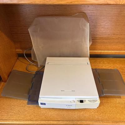 MIIDA ELECTRONIC PRINTING CALCULATOR AND CANON COMPACT PORTABLE LASER COPIER