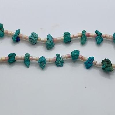 Vintage Native American Turquoise Necklace