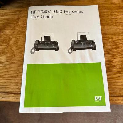 HP FAX MACHINE, GE CORDLESS HOME PHONE AND NETGEAR ROUTER