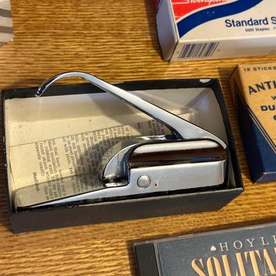 COMPUTER GAMES ON DISC, 3 HOLE PUNCH AND MORE