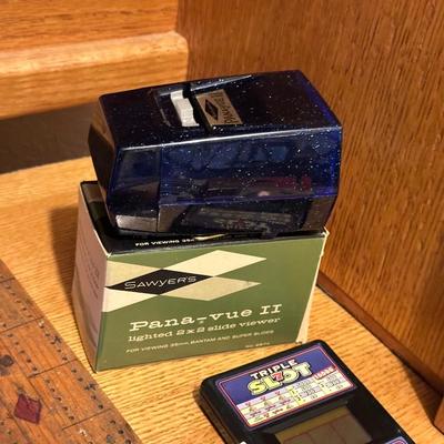 MANY DECKS OF CARDS, BACKGAMMON AND HANDHELD SLOT GAMES