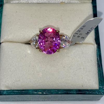 Pink Costume Jewelry Ring - Suzanne Somers Collection