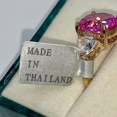 Pink Costume Jewelry Ring - Suzanne Somers Collection