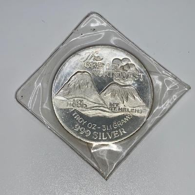 The Great Northwest .999 Silver Bullion Coin