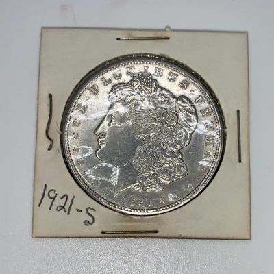1921-S Morgan Silver Dollar