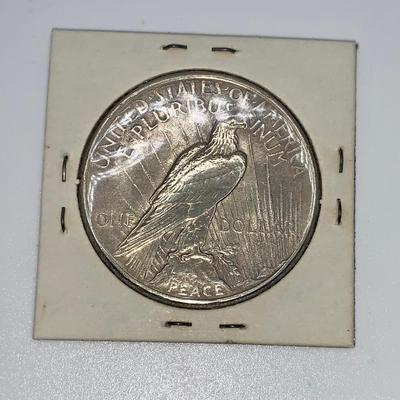 1924 “P” Peace Silver Dollar