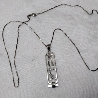Egyptian 19" 925 Necklace
