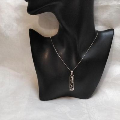 Egyptian 19" 925 Necklace