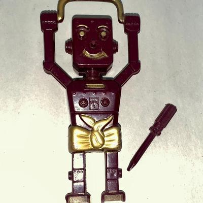 Original 1960’s Robert and Son Robot With Box by Marx