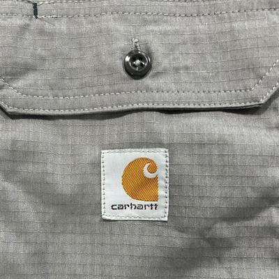 Carhartt Men’s 2XL Ripstop Button Up S/S Shirt