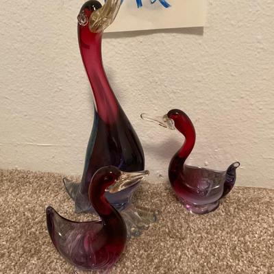 D42-Glass Bird Trio