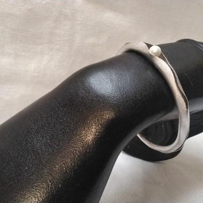 Unique Vintage Pearl Italian 925 Bracelet