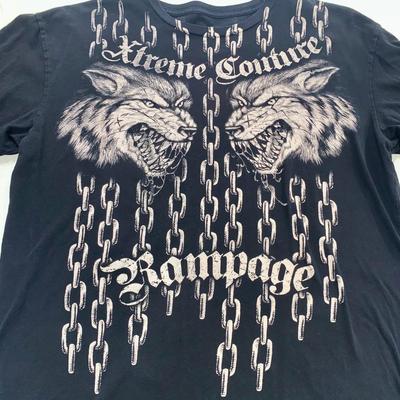 Xtreme Couture Rampage Tee Shirt, Size XL