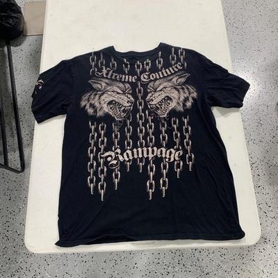 Xtreme Couture Rampage Tee Shirt, Size XL