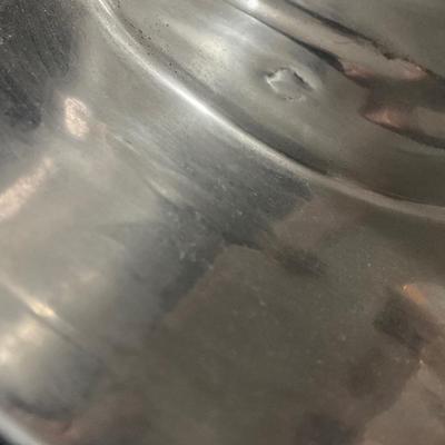 Large Silver Cowboy Hat