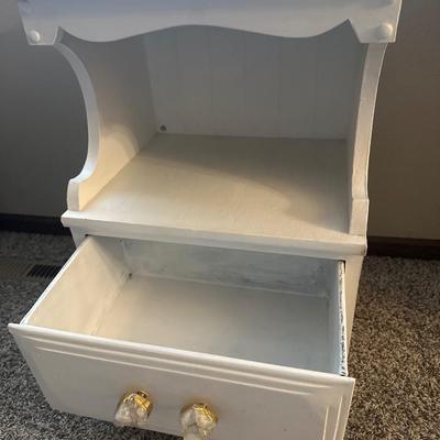 Side table.