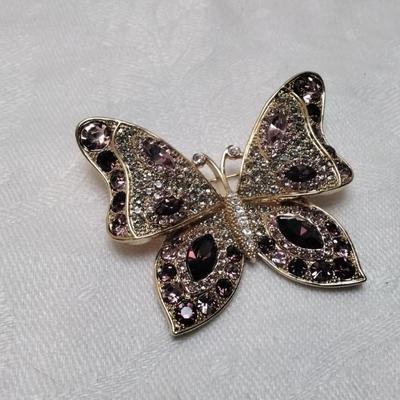 Vintage Brook Brothers Butterfly Brooch