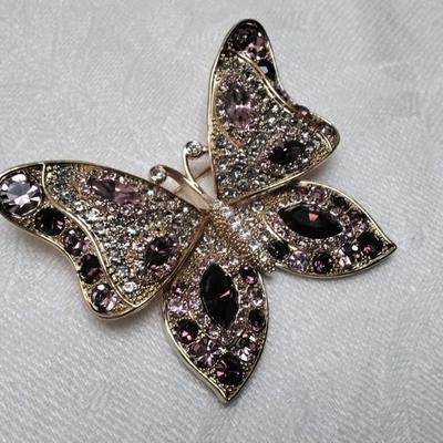 Vintage Brook Brothers Butterfly Brooch
