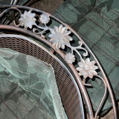 G7-Set of 4 Outdoor chairs with pads