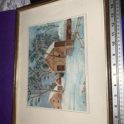 Eisenhower Framed Picture