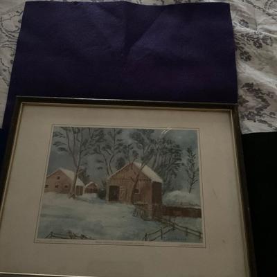 Eisenhower Framed Picture