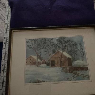 Eisenhower Framed Picture