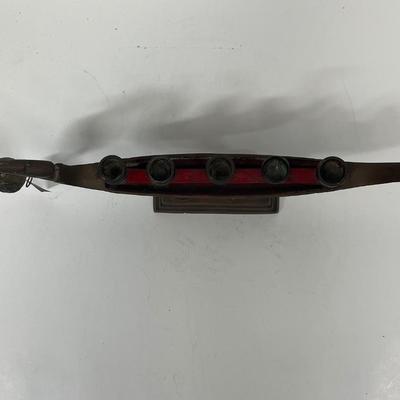 Antique Brass Boat Gondola Candle Holder