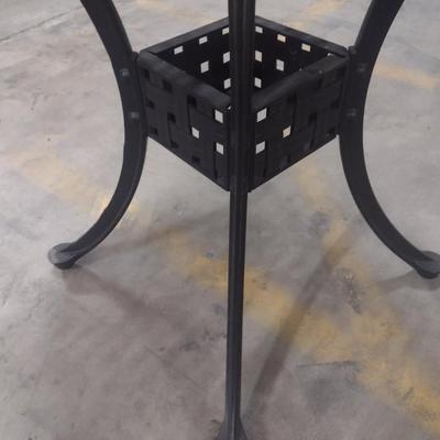 Cast Aluminum Patio Side Table 30" Choice B