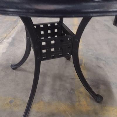 Cast Aluminum Patio Side Table 36" Choice B