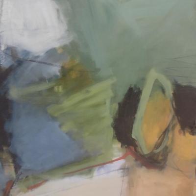 Large Abstract Art Print on Canvas 4'x4' Choice A