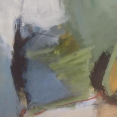 Large Abstract Art Print on Canvas 4'x4' Choice A