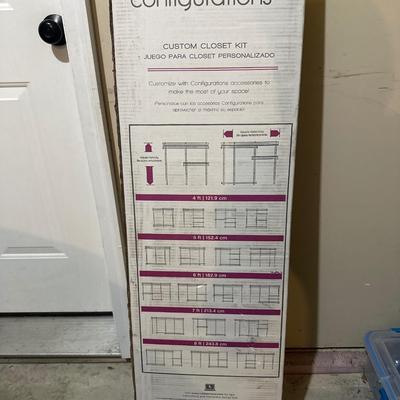 Closet shelving