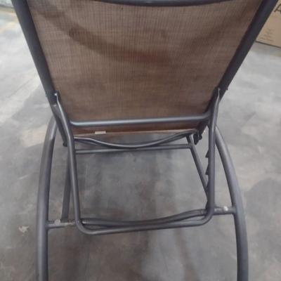 Tropitone La Scala Armless Woven Chaise Lounge Adjustable Back