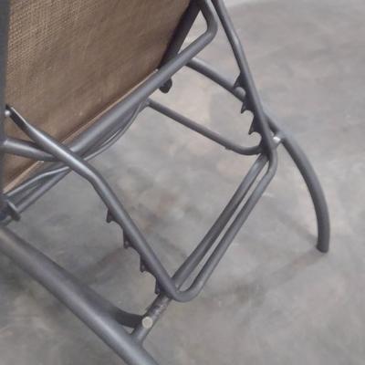 Tropitone La Scala Armless Woven Chaise Lounge Adjustable Back