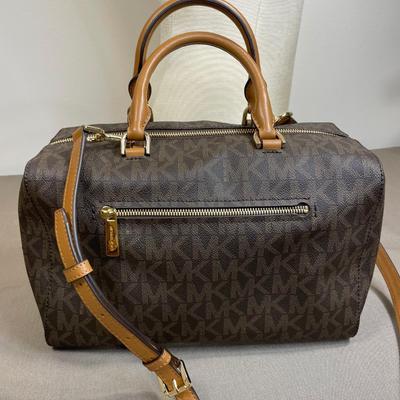 Michael Kors Kirby large brown Satchel New