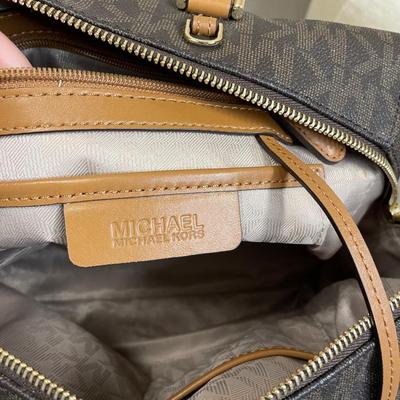 Michael Kors Kirby large brown Satchel New