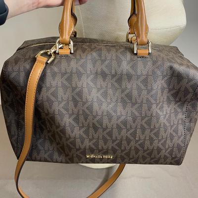 Michael Kors Kirby large brown Satchel New