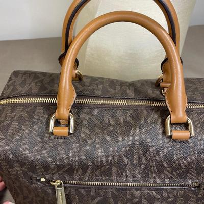 Michael Kors Kirby large brown Satchel New