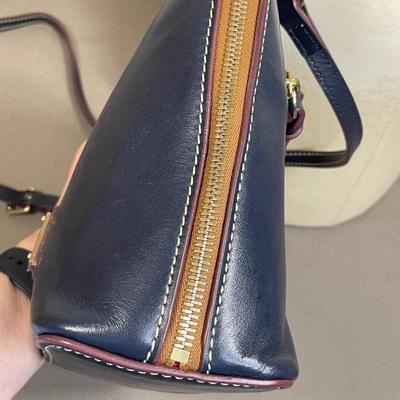 Dooney & Bourke Navy Leather 3 piece set