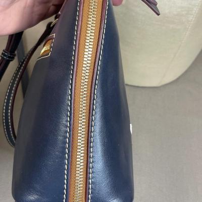 Dooney & Bourke Navy Leather 3 piece set