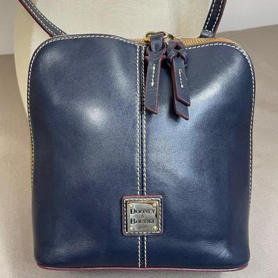 Dooney & Bourke Navy Leather 3 piece set