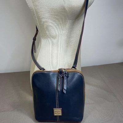 Dooney & Bourke Navy Leather 3 piece set