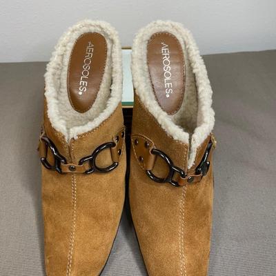 Aerosoles Suede leather mules 7 1/2 M