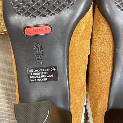 Aerosoles Suede leather mules 7 1/2 M