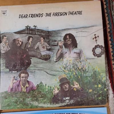 Lot of 4 comedy albums, Firesign Theater