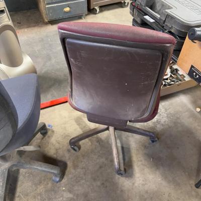 3 Rolling Swivel Adjustable Office Chairs